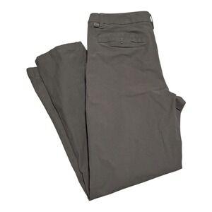 Lululemon ABC Gray LM5AX5S Straight Leg 5 Pocket Pants Men's‎ 34 (Fits 35x31)